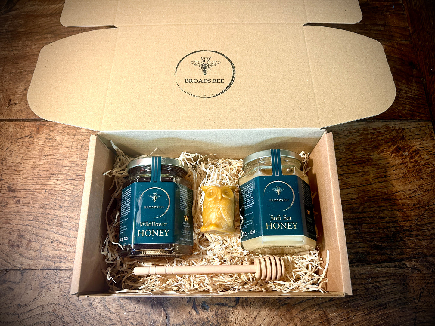 Honey, Candle and Dipper Gift Box