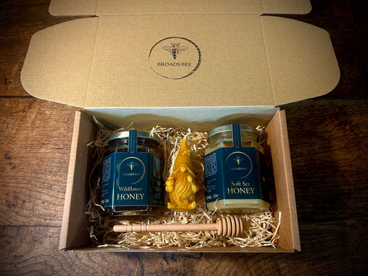 Honey, Candle and Dipper Gift Box